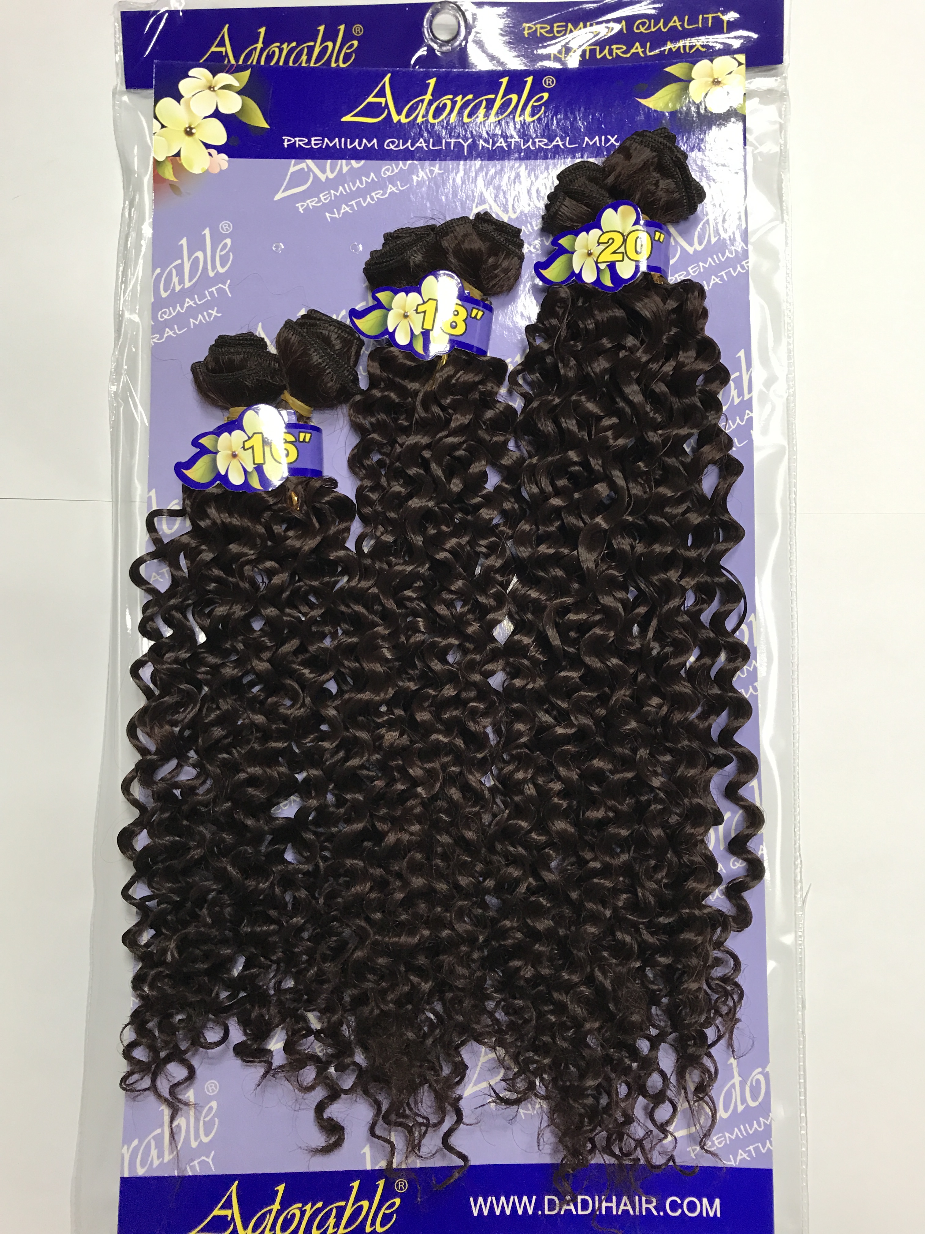 synthetic curly hair water wave ombre bundles cheap price Human hair feeling Protein fiber hair