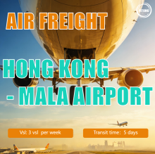 Hong Kong to Mala Airport Malta Air Freight