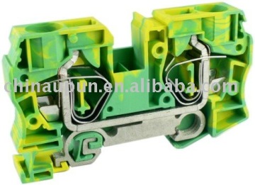 Spring ground terminal block CE ROHS