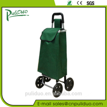 Portable Foldable Oxford Stair-climbing Small Shopping Carts With Wheels