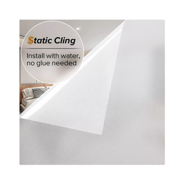 OEM Electrostatic Frosted Glass Film - Privacy Protection Window Sticker