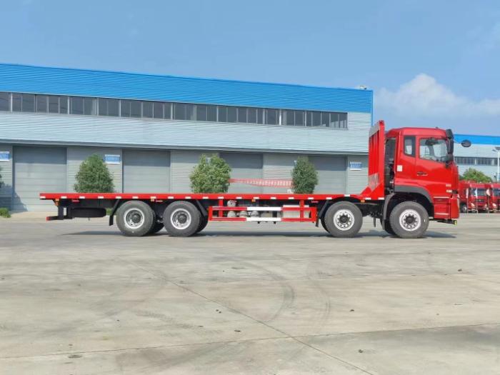 الشاحنة الثقيلة CLW 8x4 30ton 12 Wheeler Flatbed Truck