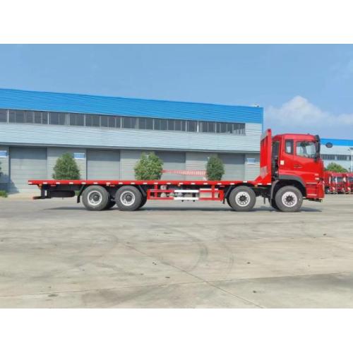 Heavy duty clw 8x4 30ton 12wheeler flatbed truck