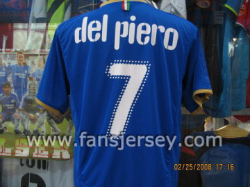 Soccer Jerseys of 08/09 Italy Home back (No.1 Supplier)