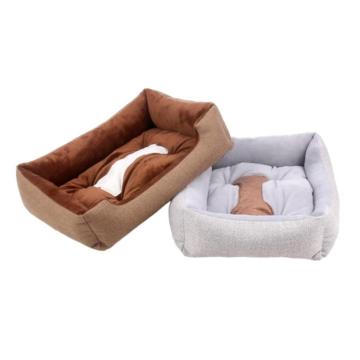 Cama de cachorro com máquina lavável lavável cão cama gato cama venda fábrica