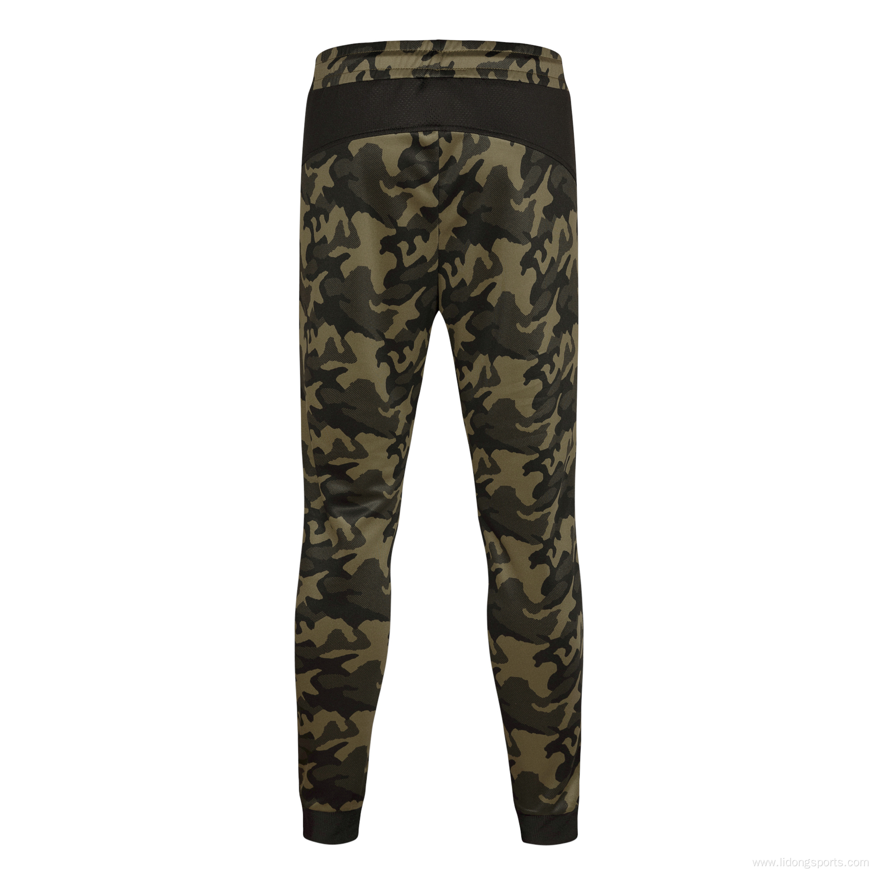 Printing Men Track Pants Sports Running Jogger Trousers