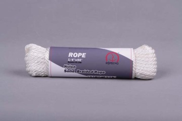 Parachute braided nylon rope