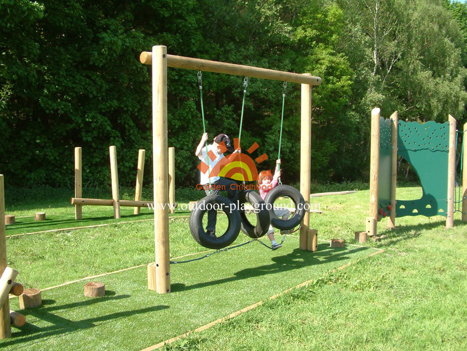 Tyre Walk Balancing Outdoor Playground For Kids