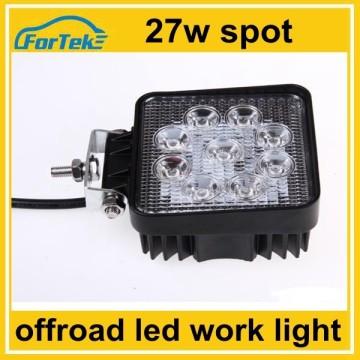 27w automotive led work light bulbs spot beam 12v 24v