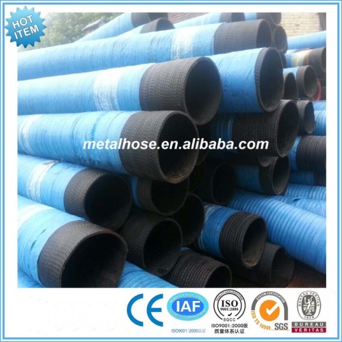 corrugated rubber water suction and delivery hose pipe