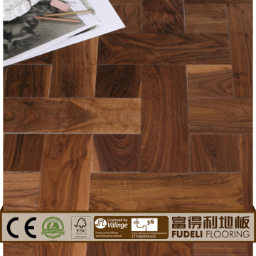 Rustic style art parquet hdf laminate floorings