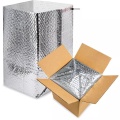 Cold Pack Insulated Boxes with Aluminum Foil Lining