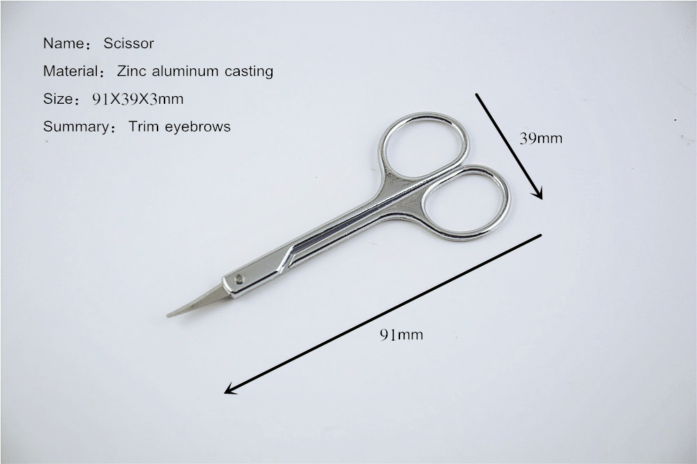 Tijeras para adelgazar cejas Eyebrow Thinning Scissors