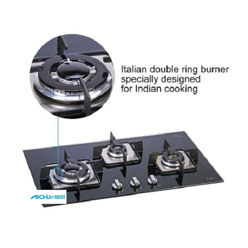 Glen Dibina Dalam Dapur Hob 3 Burners