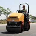 Hydraulic rollers for small low-fuel concrete rollers