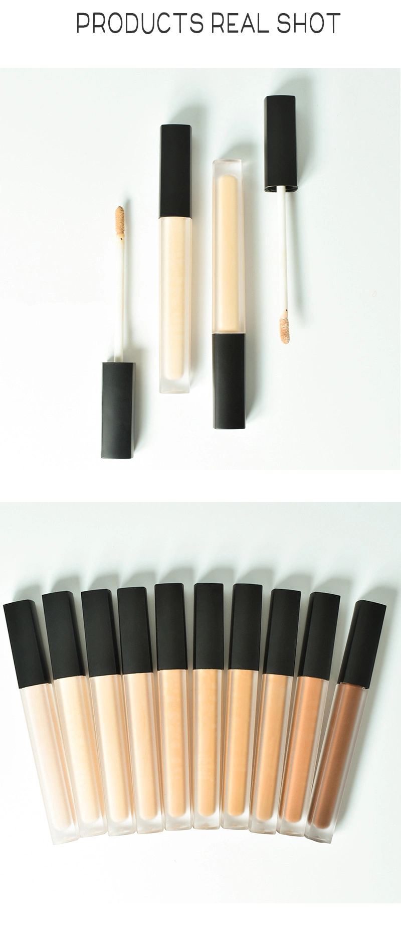 Lasting Moisturizing Full Coverage Concealer Makeup Liquid Foundation Cosmetic Vegan Concealer