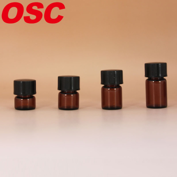 1/4 dram 5/8 dram amber vial glass dram vial