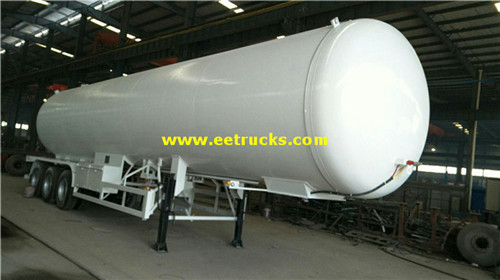 50 CBM Bulk Lpg tank trailers