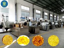 Screw Type Puffed Corn Snacks Extruder Machine
