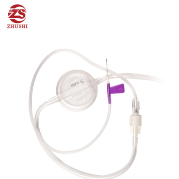 sterile burette infusion set for single use