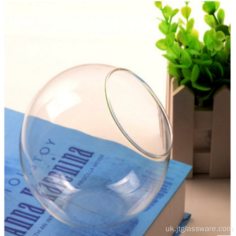 Настільний скляний тераріум для рослин