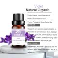 Aceite violeta natural 100% puro para el cuerpo de la piel