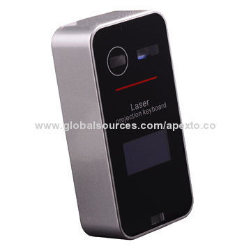 Virtual Laser Projection Keyboard Mini Portable Wireless Bluetooth Laser Keyboard with LCD Display