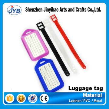 Wholesale luggage tags cheap plastic custom traval tags flight tags for promotion