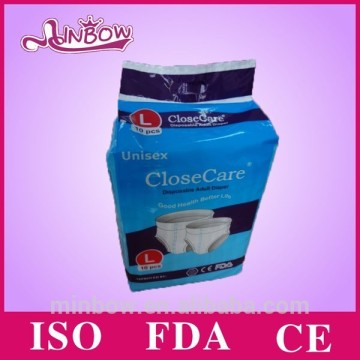 disposable adult diaper for elder manufactory