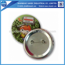 lovely button tin badge with high quality
