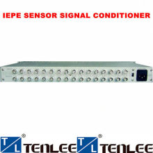 16 channels IEPE sensor signal conditioner