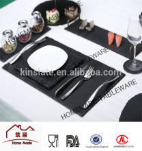 wholesale rectagular slate dinner plates