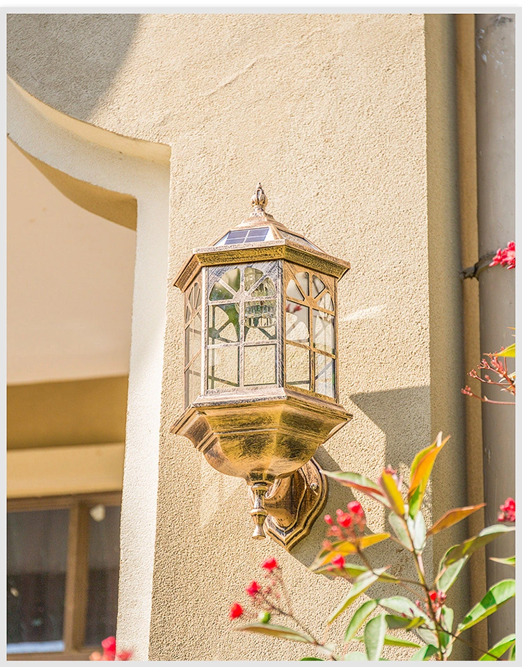 Waterproof Super Bright Villa Garden Corridor Wall Solar Light