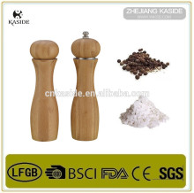 bamboo /salt and pepper mill set/bamboo pepper set/ pepper grinder set