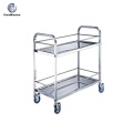 Stainless Steel Commercial Restaurant Mobile Dining Trolley