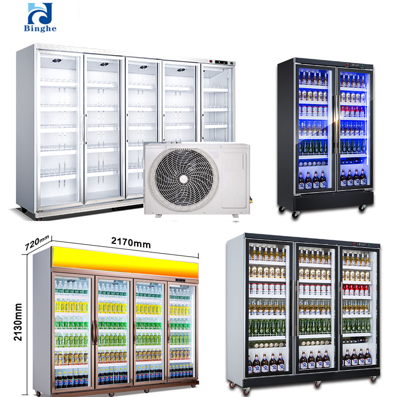 Supermarket Refrigerators Cheap Portable Mobile Deep Commercial Supermarket Refrigerators Deep Freezer