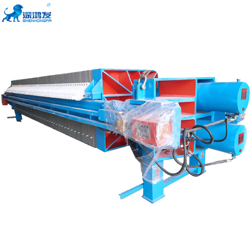 Antomatic hydraulic filter press for sludge