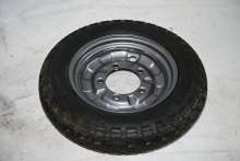 Robust Three Wheel Tire Enhancing Electric Tricycle