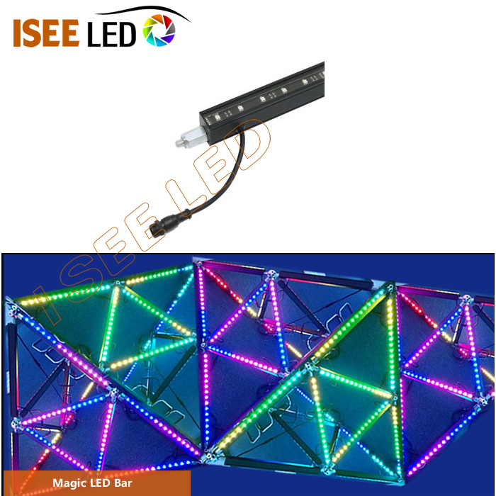 DJ Lighting Magic LED ბარი 3D კუბისთვის