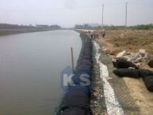 Galvanized Wire Mesh Galvanised Wire Mesh Woven Wire Dredging Waterway Pvc Gabion