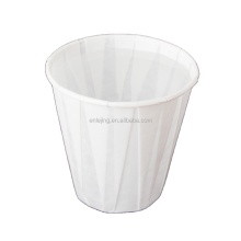 Brand New White 3.25 oz Paper Souffle Cups - 5000/Carton