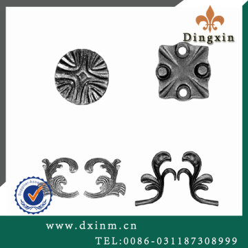 wrought iron spiral staircase components