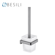 Modern Wall-Mounted Toilet Brush Holder for Bathroom Accessories