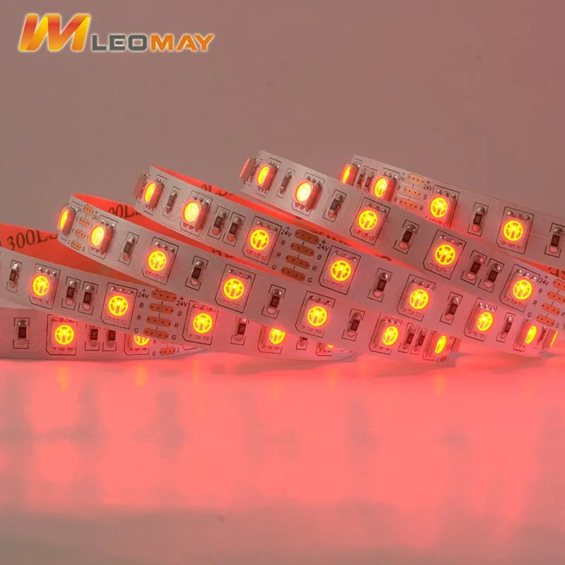 SMD5050 RGB LED Flexible Strip Light 60LEDs/M 12V DC