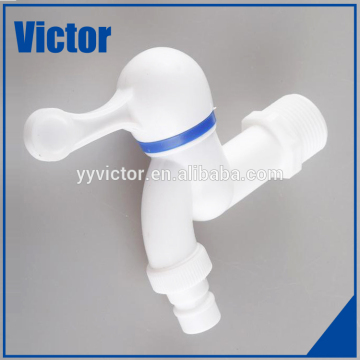 White Plastic Faucet Plastic Water Faucet