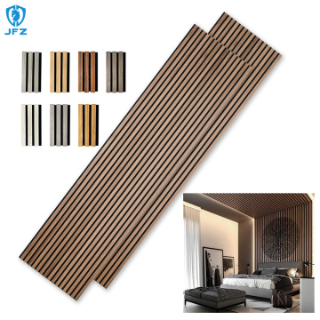 Durable Acoustic Wood Wall Panel MDF Melamine Board for Hall