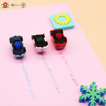 educational craft Kids Toy Self-inking rolling stamps