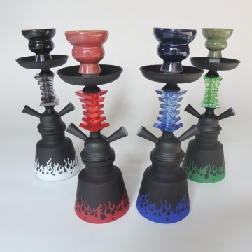 2 pipe small arab cheap wholesale hookahs iron metal  baby hookah shisha