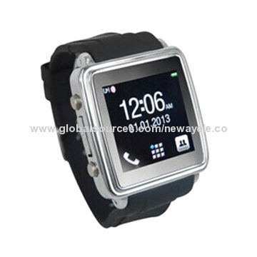 1.4-inch Quad Band Watch Phone with MSN/Facebook/Twitter/Skype/Yahoo