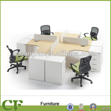 2013 GEDE Series double sided office desk with drawers